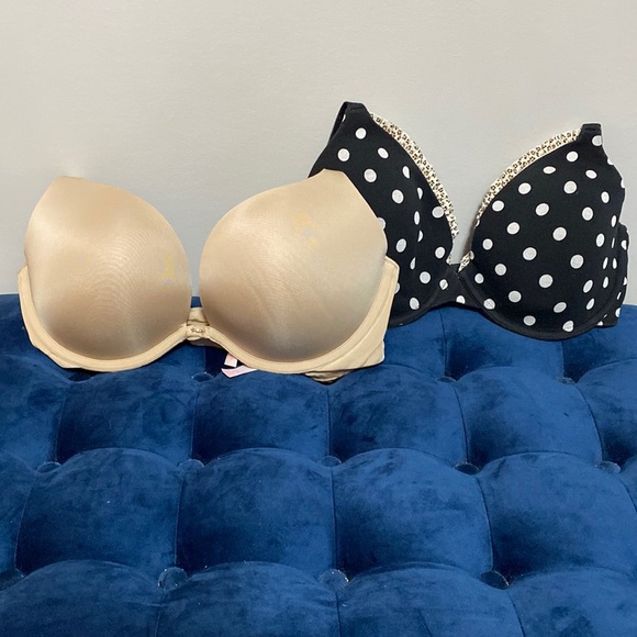 Victoria’s Secret 36D push-up and 34DD lined perfect coverage - Picture 1 of 8